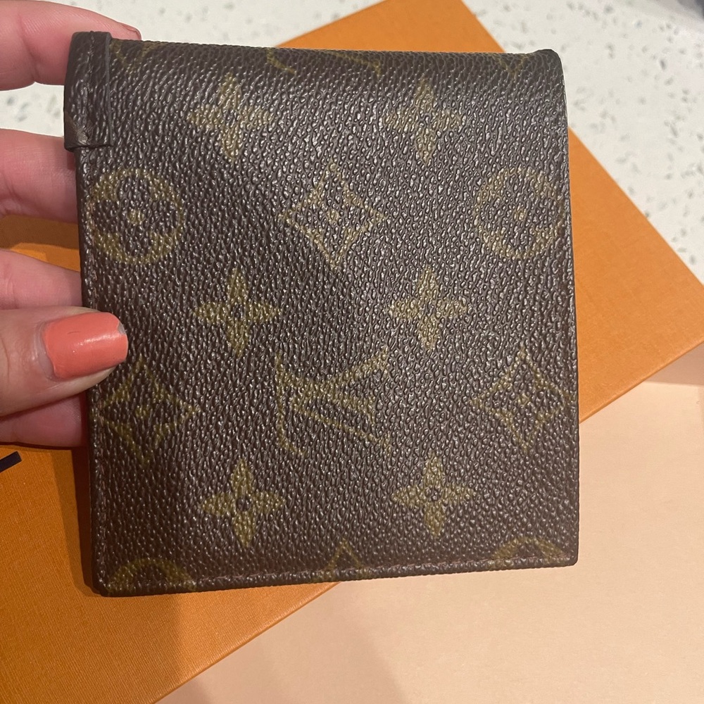 LV monogram multiple compartment  wallet